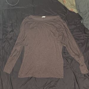 Elegant Brown Women's Top